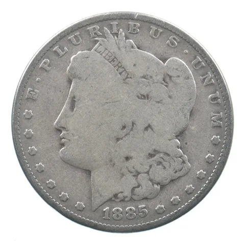 Early - 1885-O Morgan Silver Dollar - 90% US Coin *983