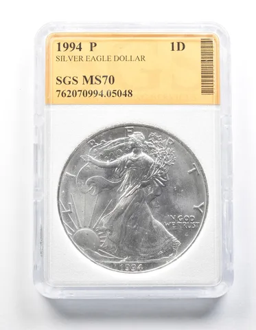 1994 American Silver Eagle a1242