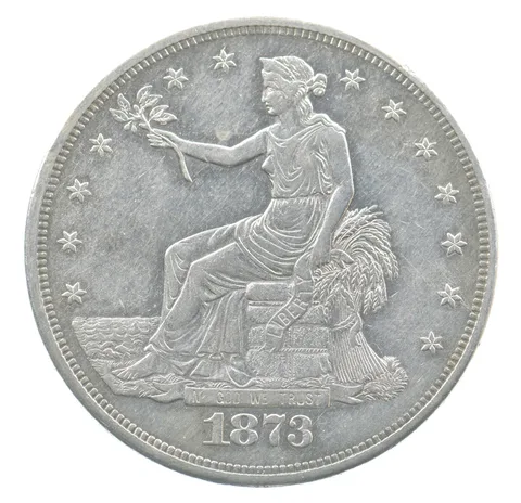 1873 Seated Liberty Trade Dollar *3614