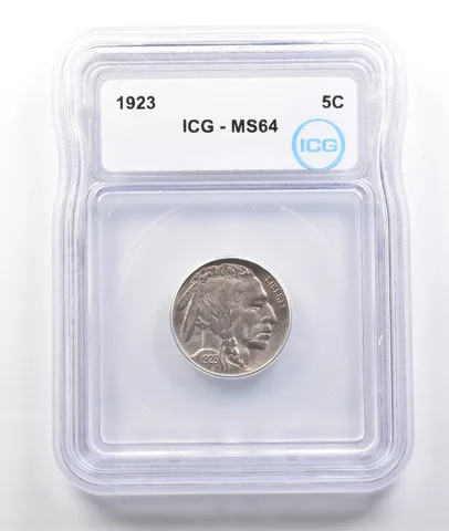 1923 Indian Head Buffalo Nickel MS64 ICG *3769