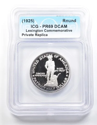 1925 Lexington Half Dollar PR69 ICG Museum Gallery Strike a1249