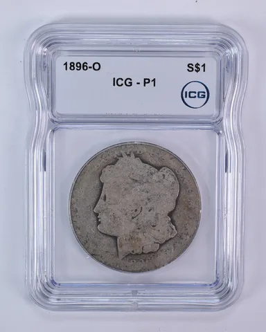 1896-O Morgan Silver Dollar P1 ICG Lowball