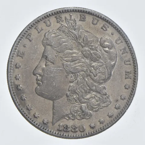 1880-S Morgan Silver Dollar Estate Coin Collection *289