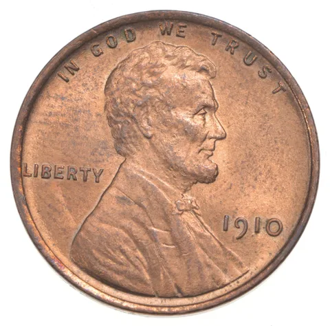 1910 Lincoln Wheat Cent a5539