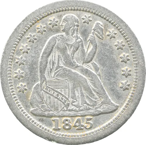 1845-O Seated Liberty Dime *9018