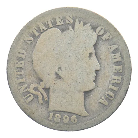 1896-O Barber Dime *4516