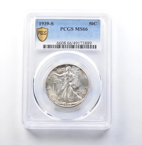 1939-S Walking Liberty Half Dollar MS66 PCGS *5955