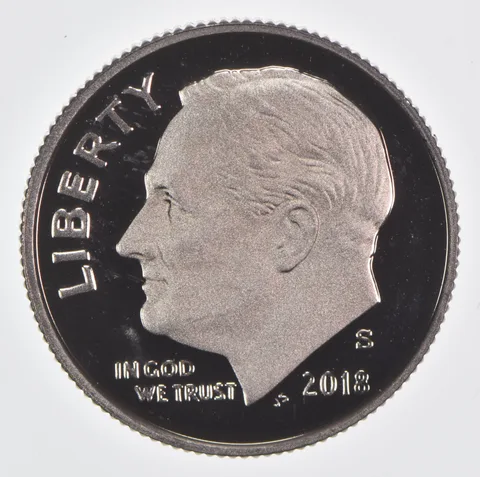 2018-S Roosevelt Dime CLAD Proof