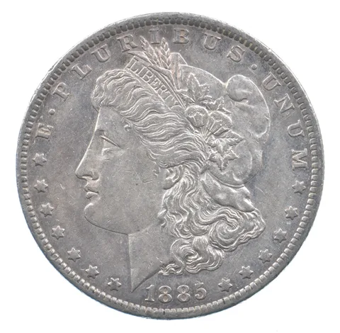 Better 1885-O Morgan Silver Dollar - 90% US Coin - Nice Coin *382