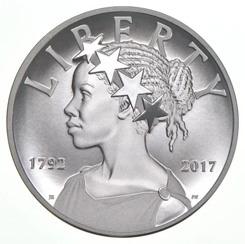 2017-W AMERICAN LIBERTY 225TH ANIV ENHANCED UNC SILVER MEDAL Round