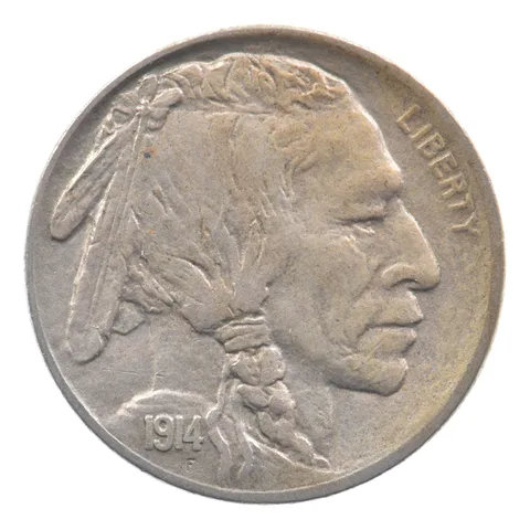 1914-S Indian Head Buffalo Nickel *9070