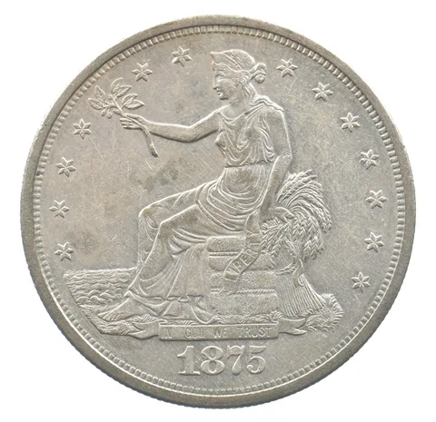 1875-S Seated Liberty Trade Dollar *9079