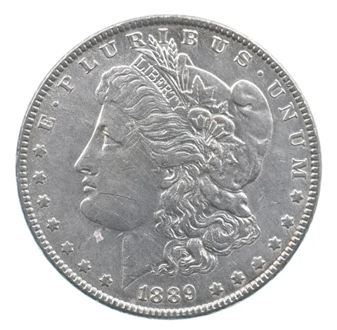Better 1889 Morgan Silver Dollar - 90% US Coin - Nice Coin *471