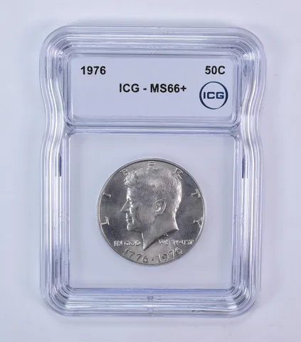 1976 Kennedy Half Dollar MS66+ ICG