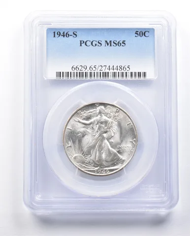 1946-S Walking Liberty Half Dollar MS65 PCGS *6453