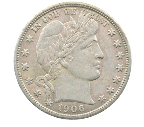 1906 Barber Half Dollar *7691