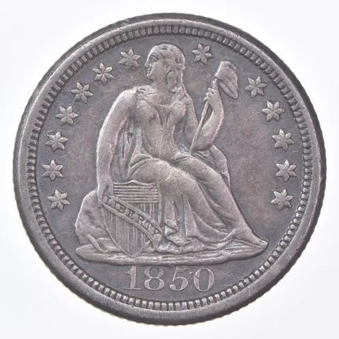 1850-O Seated Liberty Dime Beautiful Tone *1210