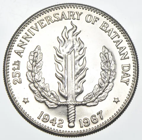 1967 Philippines 1 Peso a8145