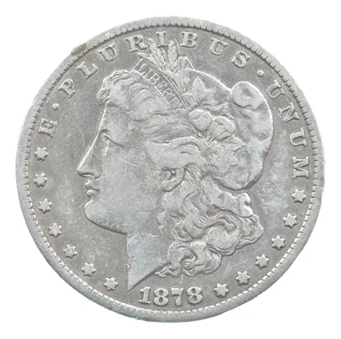 1878-CC Morgan Silver Dollar a1633