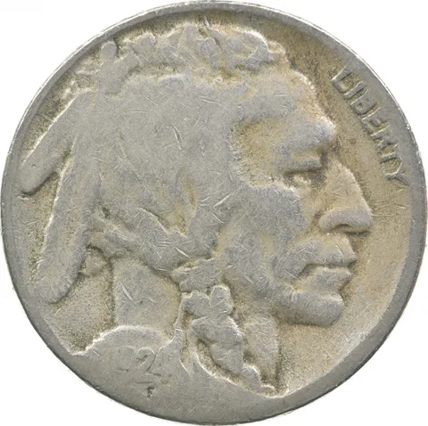 1924-S Indian Head Buffalo Nickel a3222