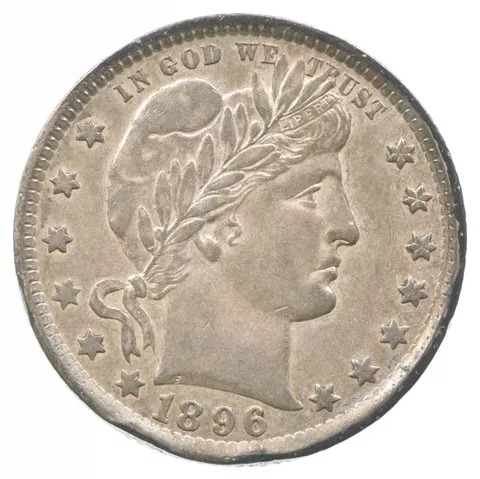 1896-O Barber Quarter a6860