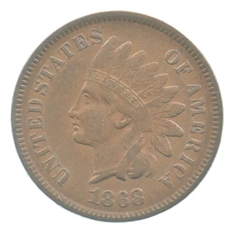 1868 Indian Head Cent *4489
