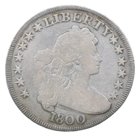 1800 Draped Bust Silver Dollar *3928