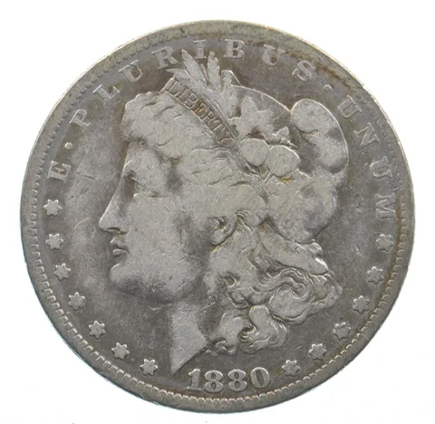 Early - 1880-O Morgan Silver Dollar - 90% US Coin *678