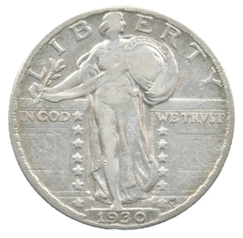 1930 Standing Liberty Quarter *4741