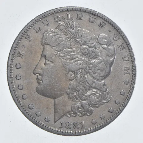 Early - 1881-O Morgan Silver Dollar - 90% US Coin *095