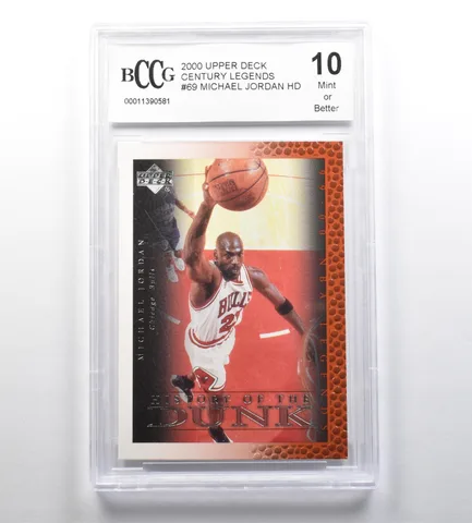 2000 Upper Deck Century Legends #69 Michael Jordan HD 10 Mint Better BCCG a7720