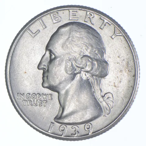 1939 Washington Quarter a1966