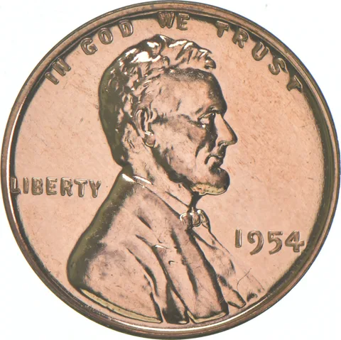 1954 Proof Lincoln Wheat Cent