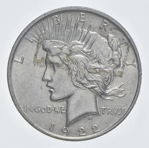 1922 Peace Silver Dollar Estate Coin Collection *288