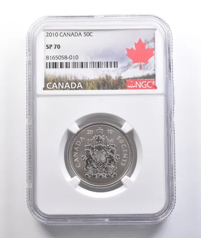 2010 Canada 50 Cents SP70 NGC *6896