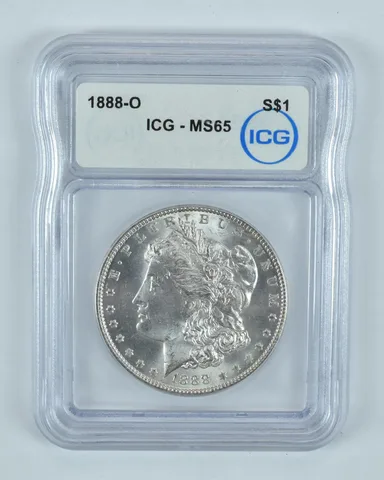 1888-O Morgan Silver Dollar MS65 ICG