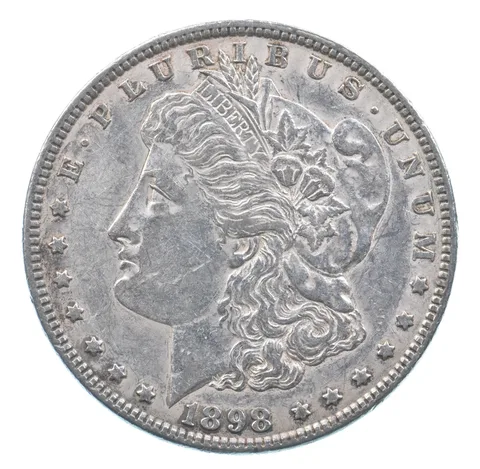 Better 1898 Morgan Silver Dollar - 90% US Coin - Nice Coin *571