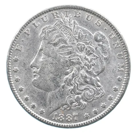 Better 1887 Morgan Silver Dollar - 90% US Coin - Nice Coin *391