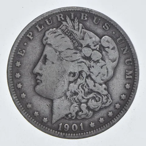 Early - 1901-O Morgan Silver Dollar - 90% US Coin *848