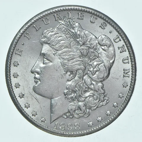 BU/Unc 1898-O Morgan Silver Dollar (1 coin)
