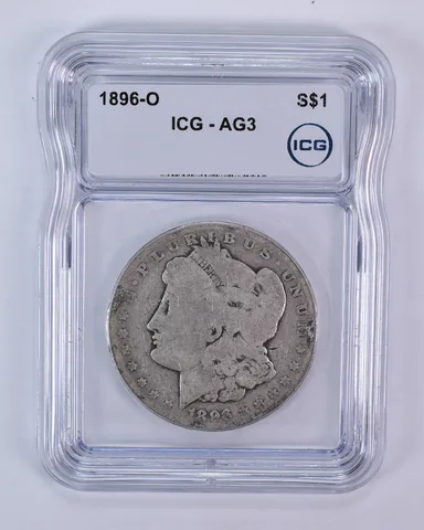 1896-O Morgan Silver Dollar AG3 ICG Lowball