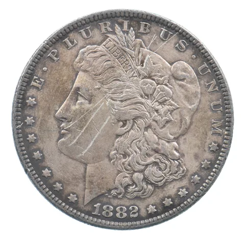 Better 1882 Morgan Silver Dollar - 90% US Coin - Nice Coin *604