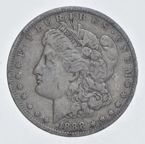 Early - 1888-O Morgan Silver Dollar - 90% US Coin *991