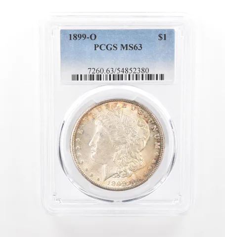1899-O Morgan Silver Dollar MS63 PCGS Beautiful Tone *2082