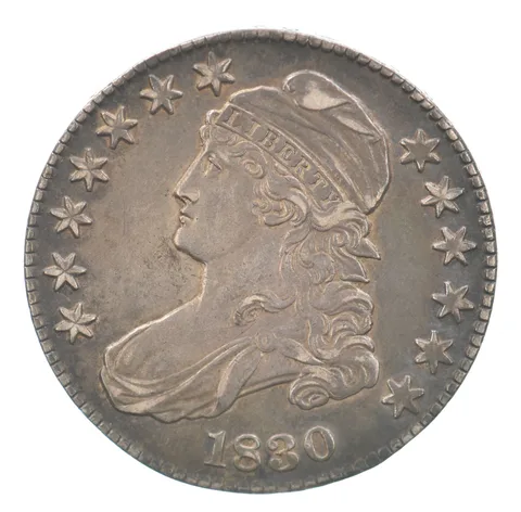1830 Capped Bust Half Dollar Nice Tone *2824