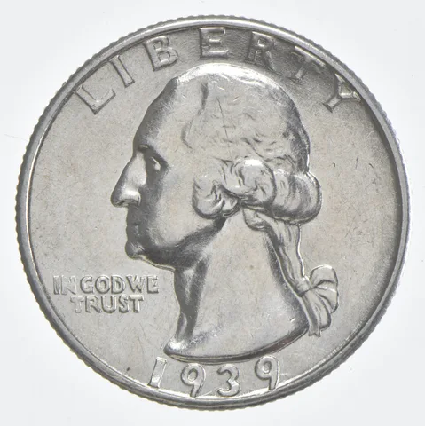 1939-S BU Washington Quarter Silver