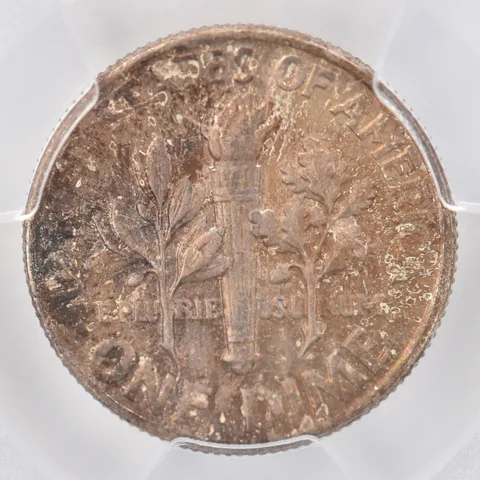 1964 Roosevelt Dime MS64 FB PCGS Beautiful Tone *0799