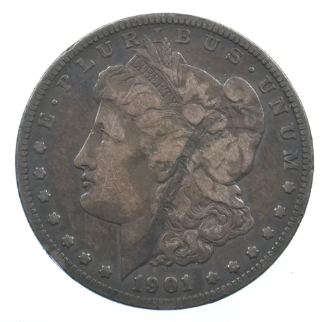 Early - 1901-O Morgan Silver Dollar - 90% US Coin *986