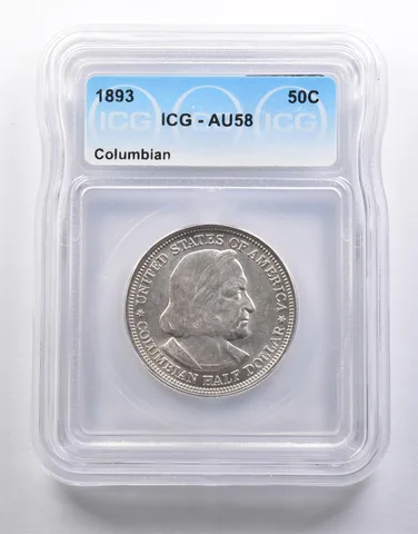 1893 Columbian Exposition Half Dollar AU58 ICG *6569