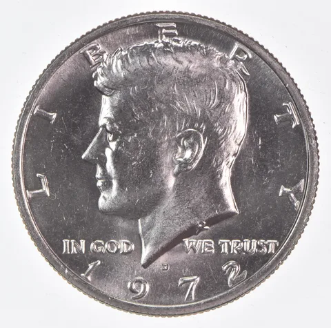 1972-D Kennedy Half Dollar Clad Unc
